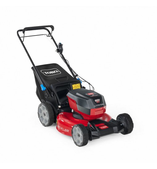 New 2022 Toro 60V Max 21 53cm Recycler Self-Propel w/SmartStow Lawn Mower with 5.0Ah Battery